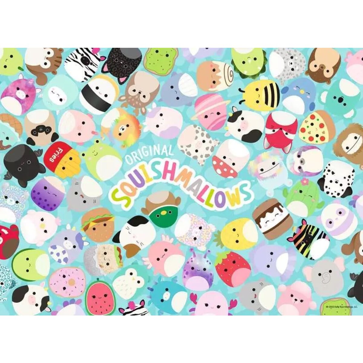 Ravensburger XXL Puzzle - Squishmallows: Mallow Days, 200 Teile