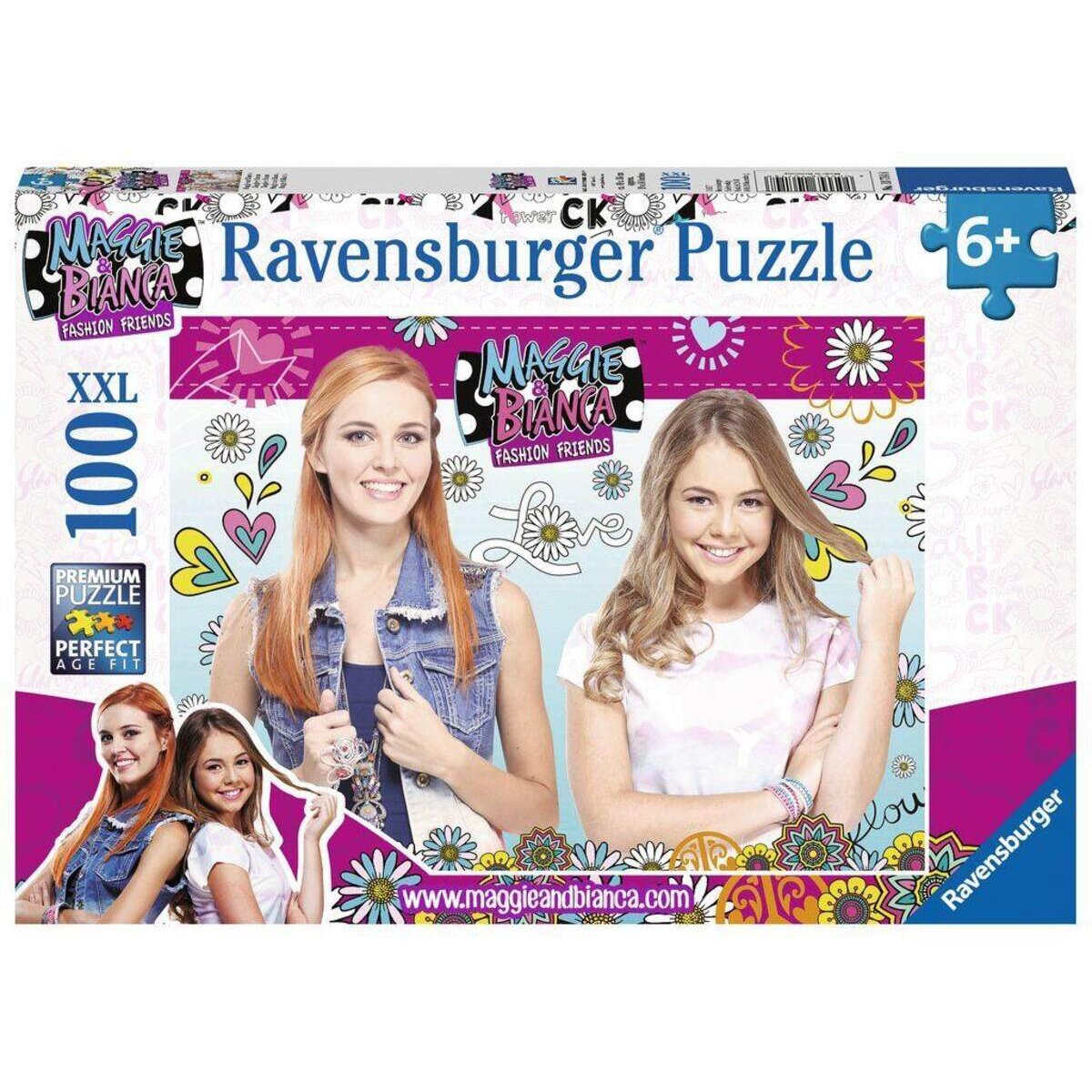 Ravensburger XXL Puzzle Maggie und Bianca, 100 Teile