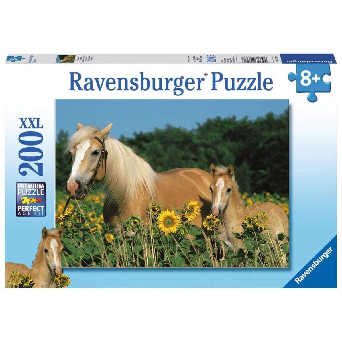 Ravensburger XXL Puzzle Pferdeglück, 200 Teile