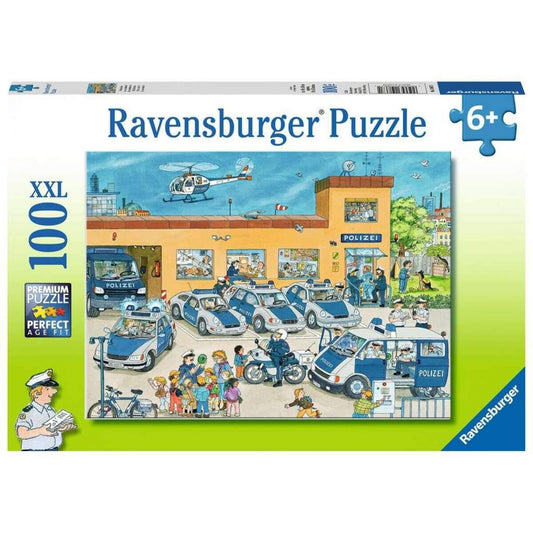 Ravensburger XXL Puzzle Polizeirevier, 100 Teile