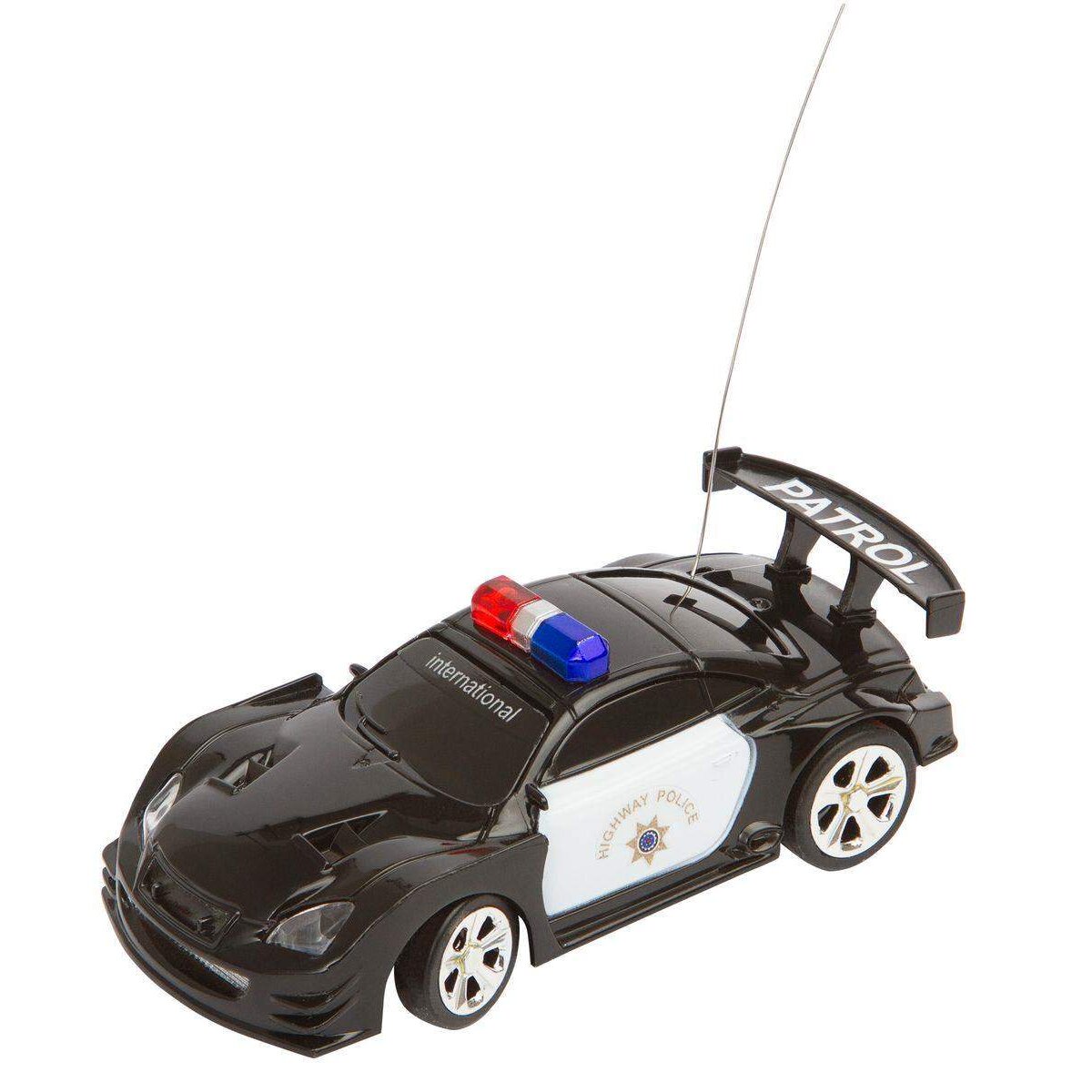 RC: Police Mini Racer Black + White