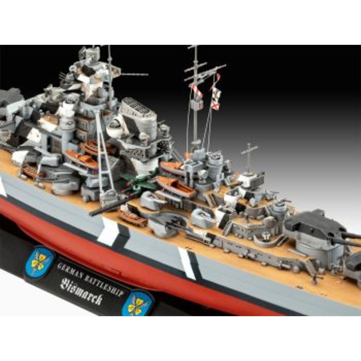 Revell Geschenkset The Legendary Bismarck (1:700-1:1200)