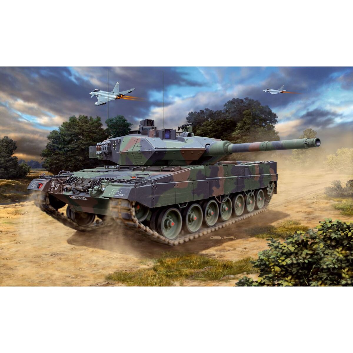 Revell Model Set Leopard 2A6/A6M