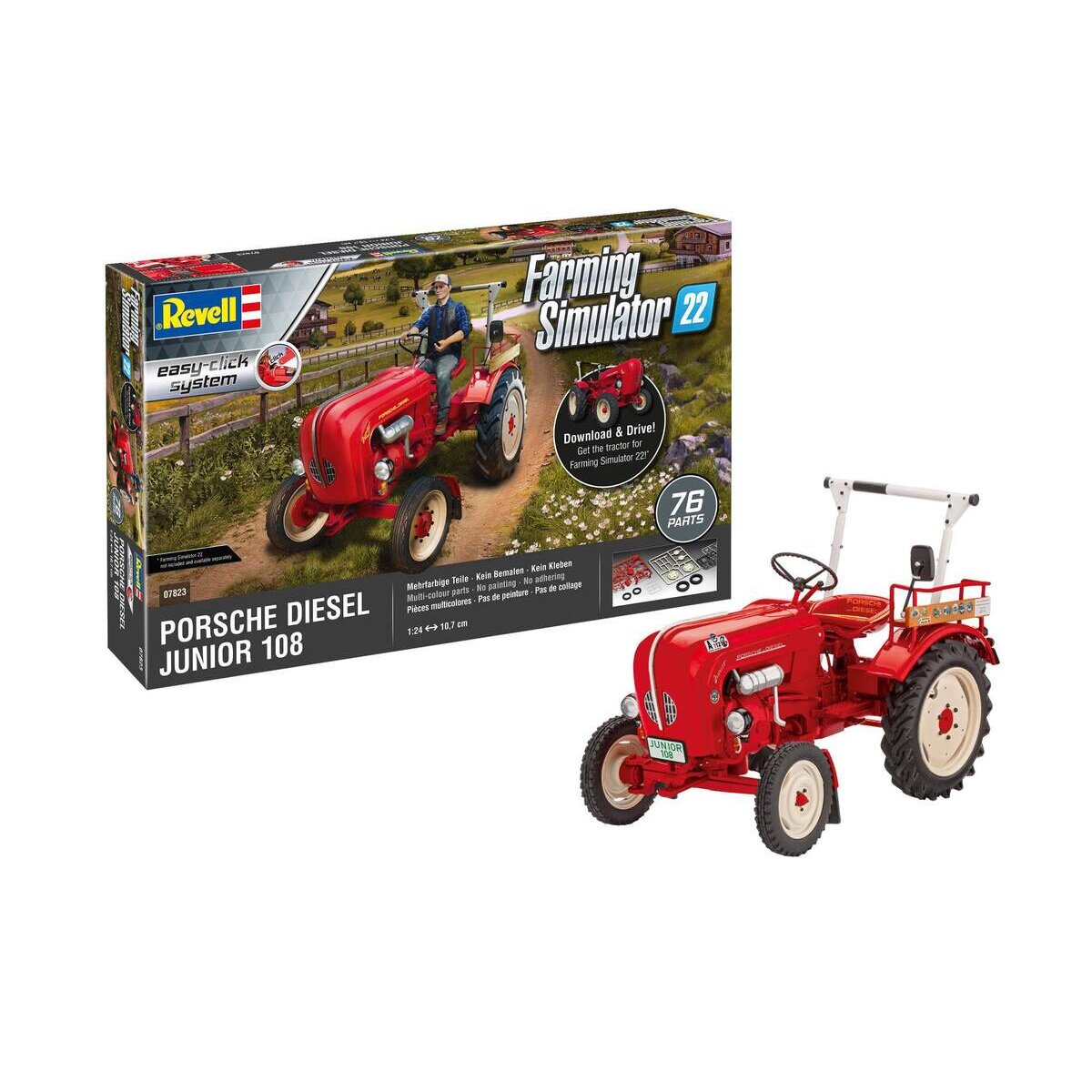 Revell Porsche Junior 108 - Farming Simulator Edition