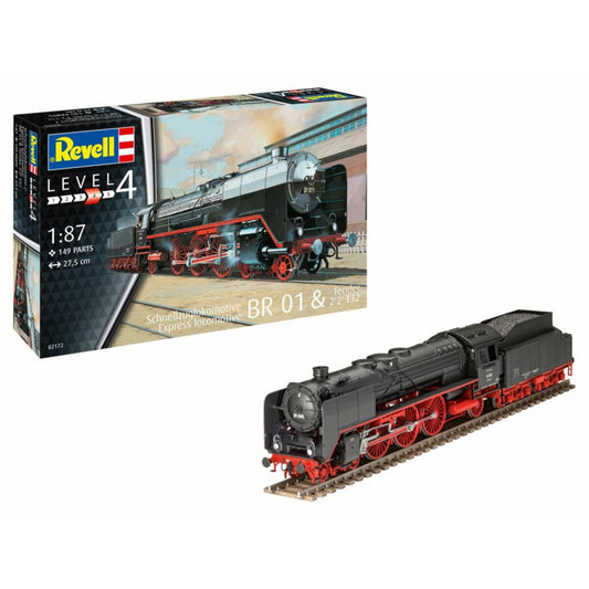 Revell Schwere Schnellzuglok BR01 mit Tender 2'2' T32