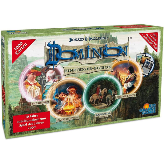 Rio Grande Games Dominion - Einsteiger-Bigbox (Basisspiel 2. Edition + Gilden + Mixbox)