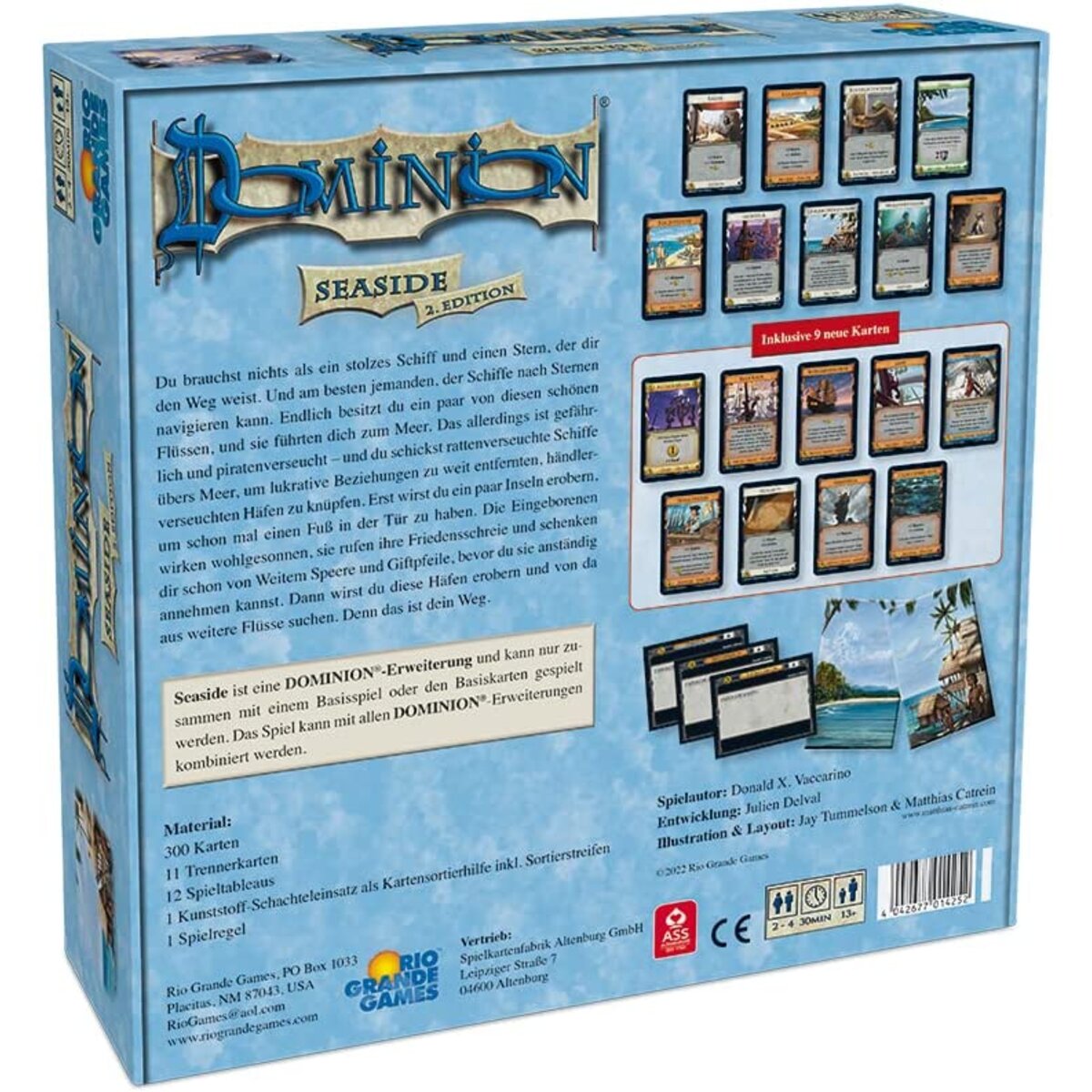 Rio Grande Games Dominion Erweiterung Seaside (Relaunch, 2. Edition)