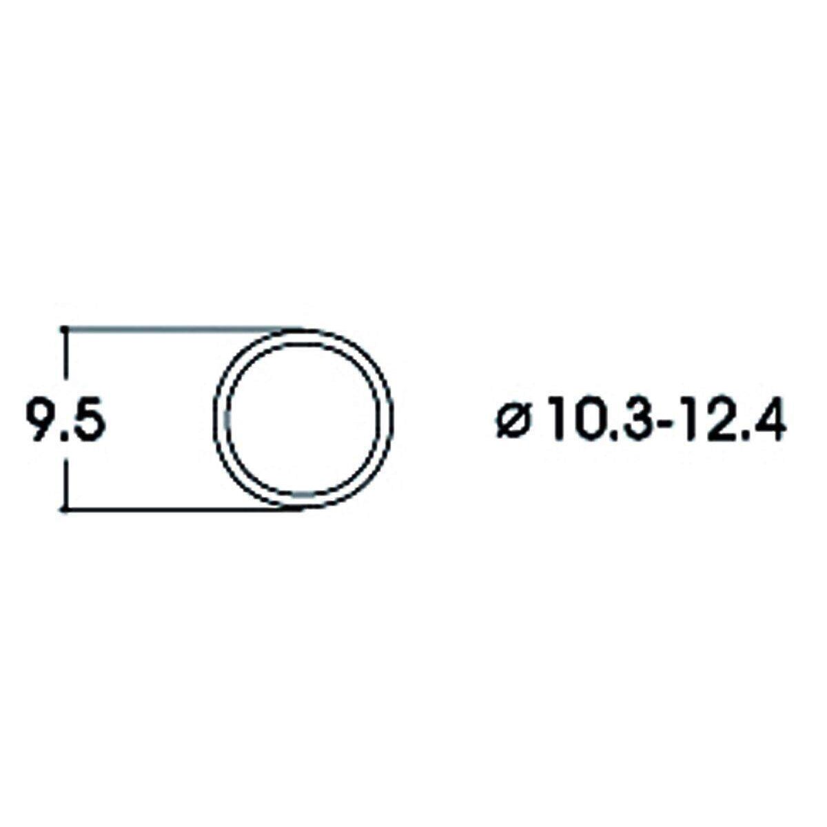 Roco Haftringsatz Wechselstrom, 10.3-12.4mm, 10 Stück
