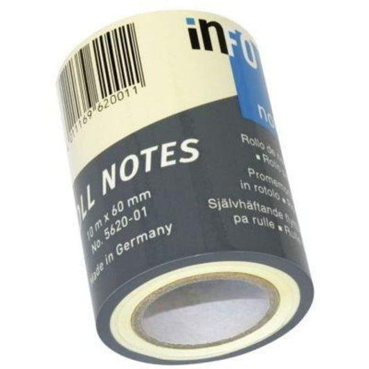 Roll Notes Nachfüllrolle 60mm x 10 m Rolle