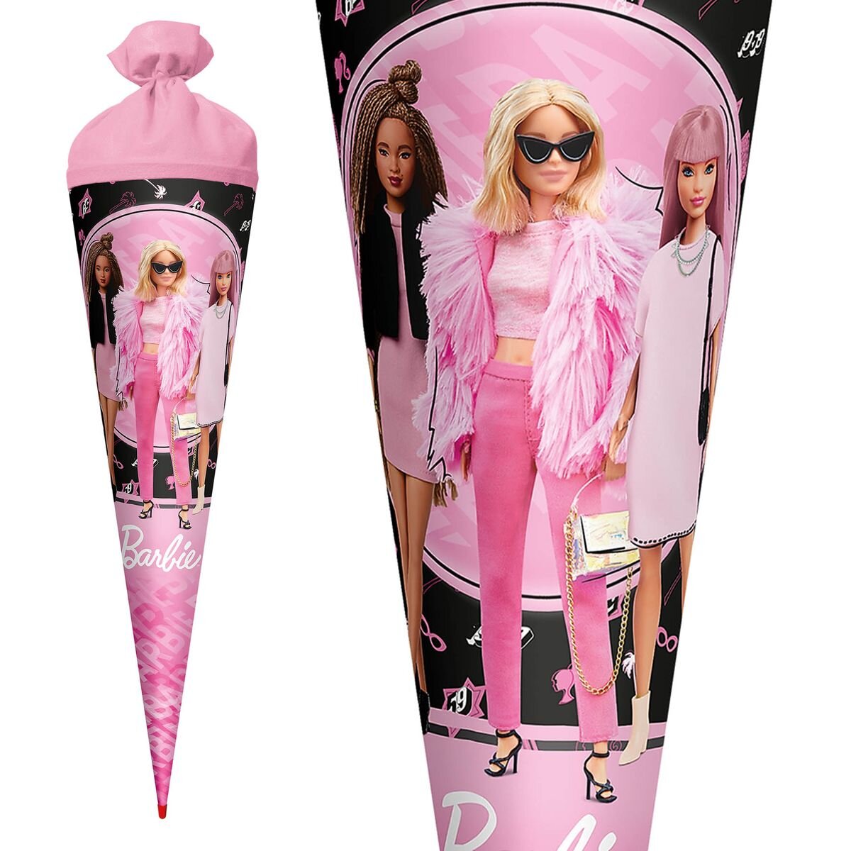 Roth Schultüte Barbie, 70 cm, rund