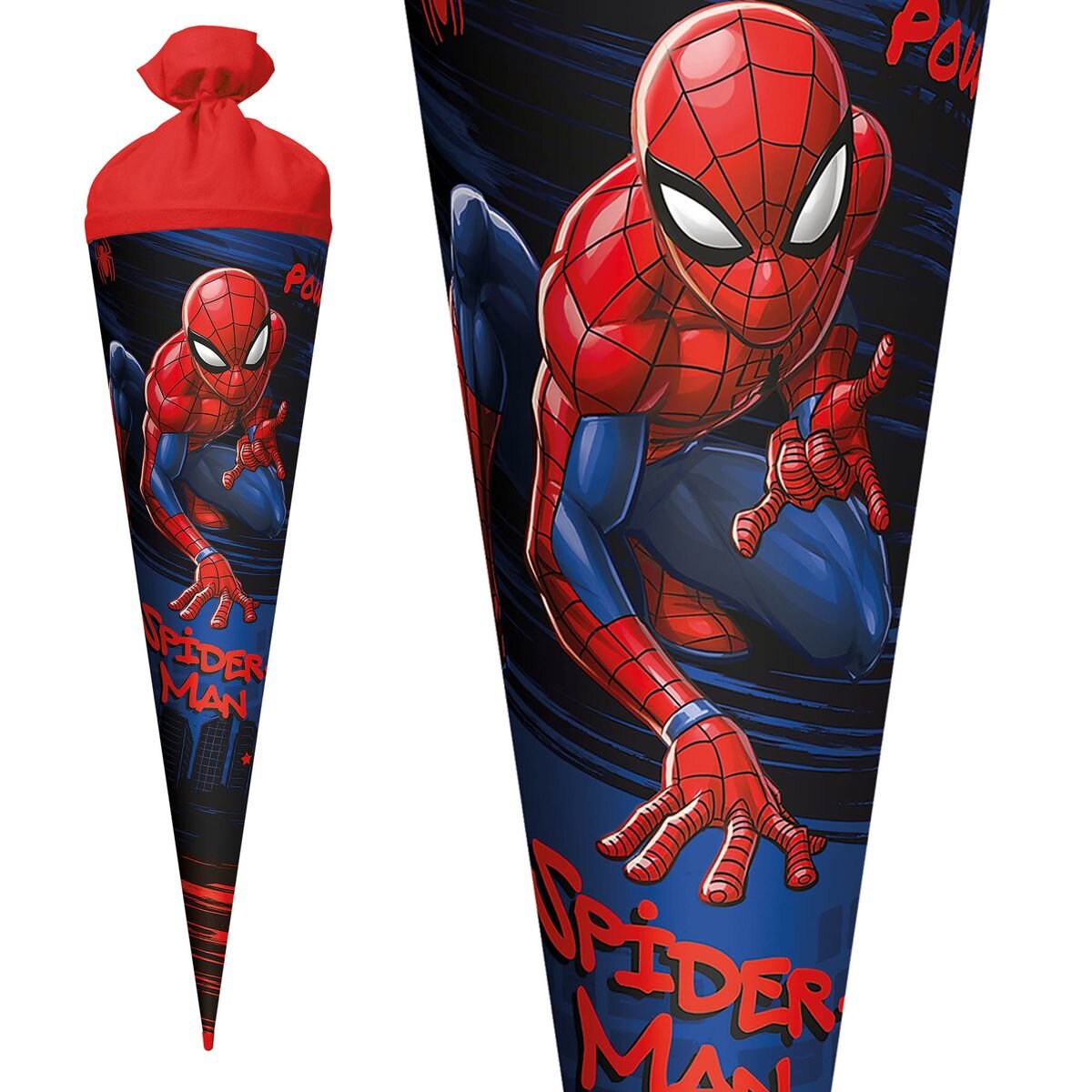 Roth Schultüte Marvel Spiderman, 70 cm, rund