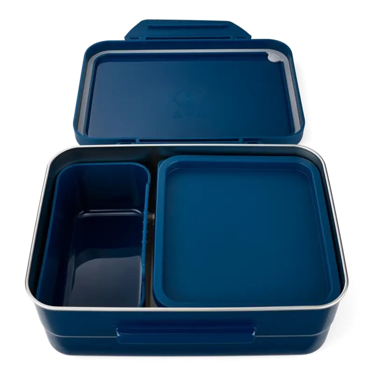 Satch Edelstahl Brotdosen Set Blau 14 x 17 x 6,5 cm rostfrei