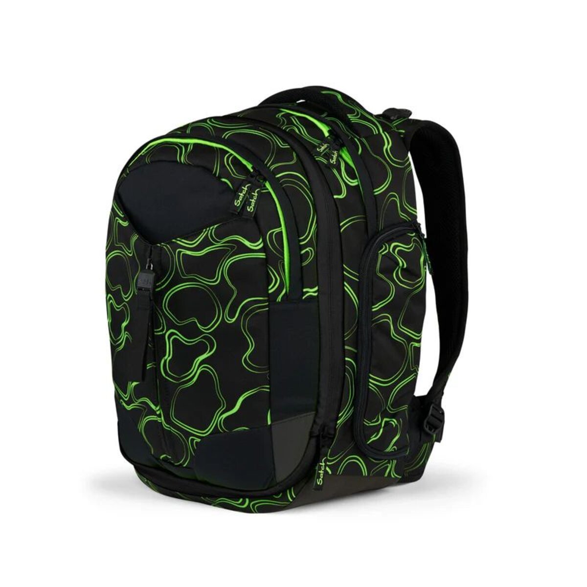 Satch MATCH Schulrucksack Green Supreme