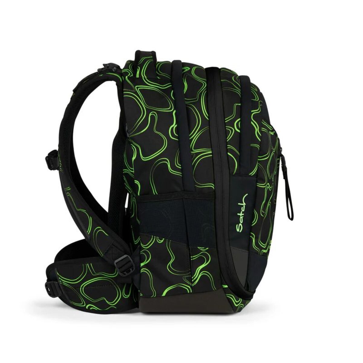 Satch MATCH Schulrucksack Green Supreme