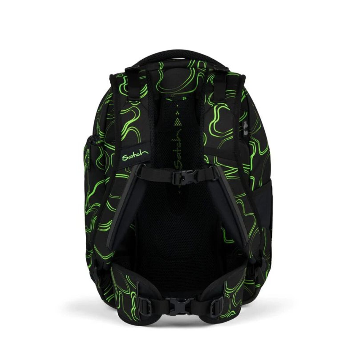 Satch MATCH Schulrucksack Green Supreme