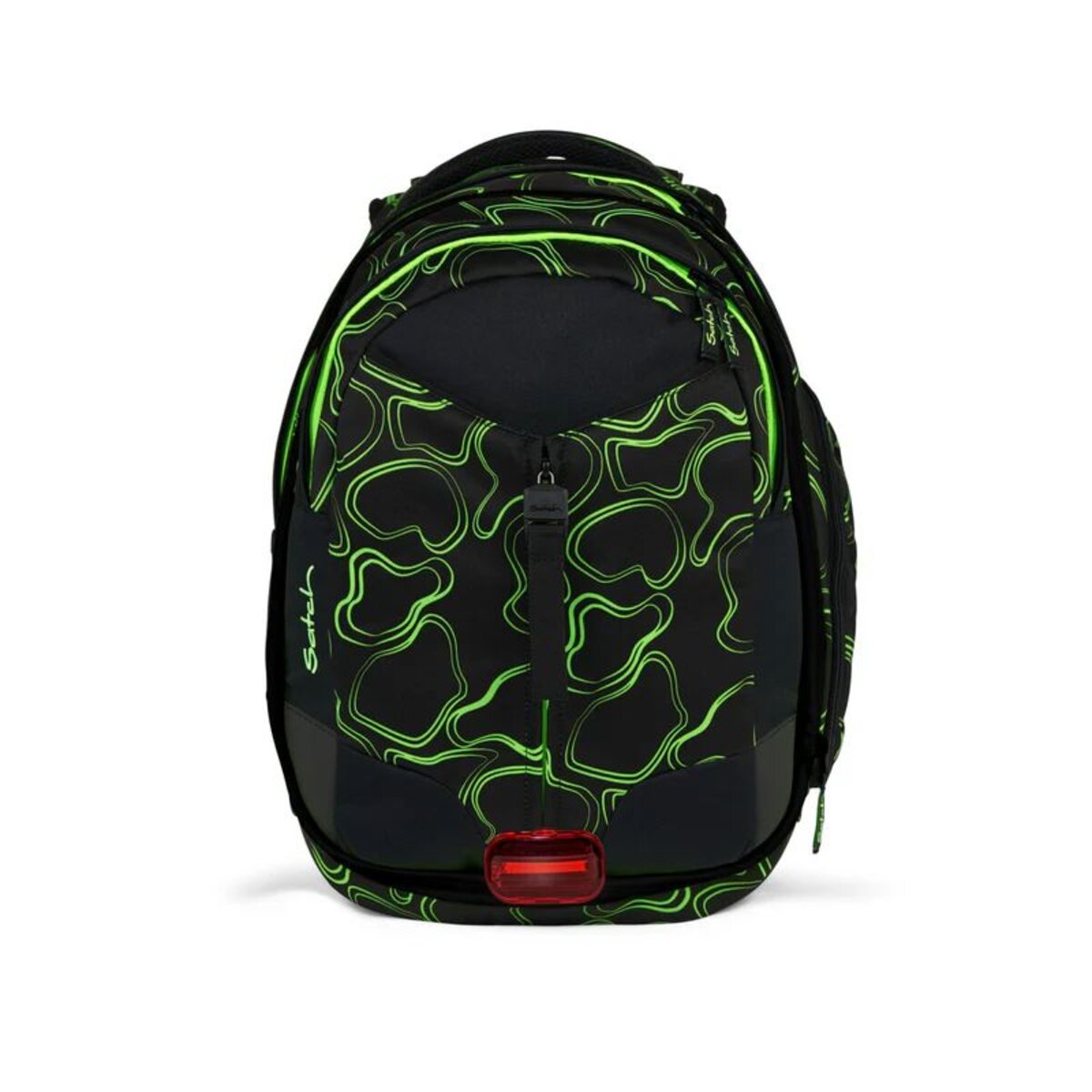 Satch MATCH Schulrucksack Green Supreme