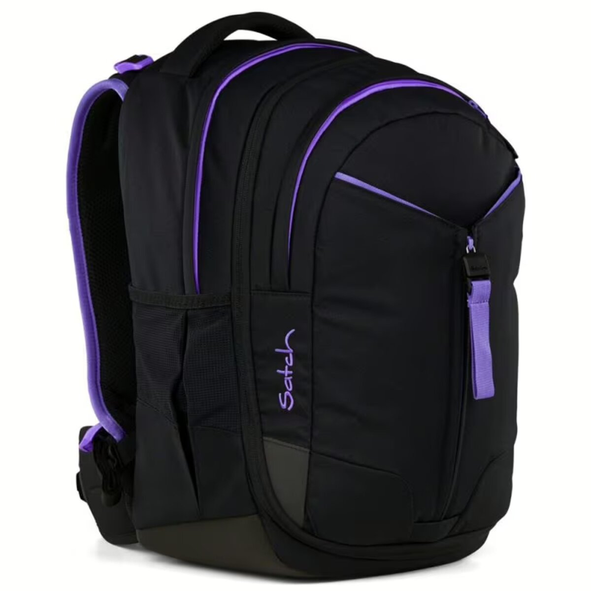 Satch Match Schulrucksack Purple Phantom