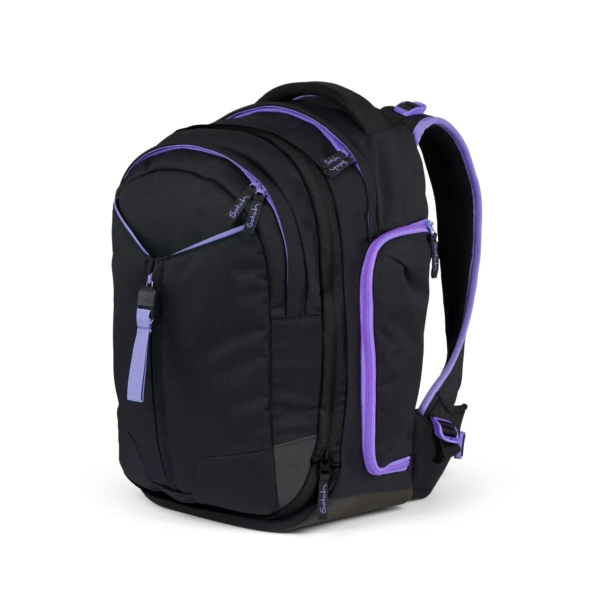 Satch MATCH Schulrucksack Purple Phantom