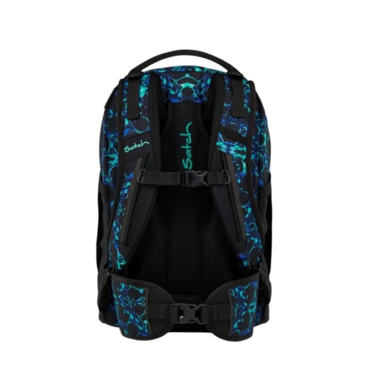 Satch pack Schulrucksack Caleido Blue