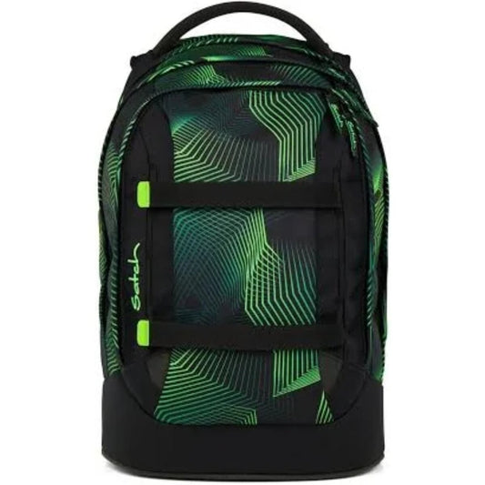 Satch PACK Schulrucksack Seismic Green