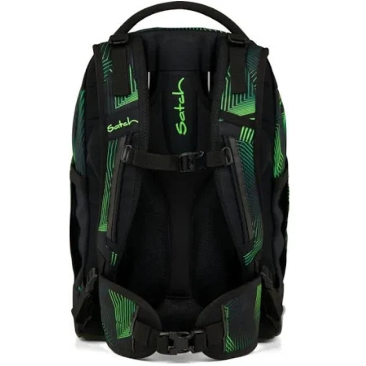 Satch PACK Schulrucksack Seismic Green
