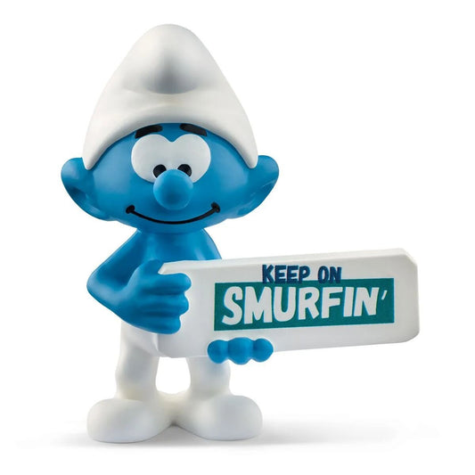 Schleich® 20843 Smurfs - Schlumpf Smurfin Schild