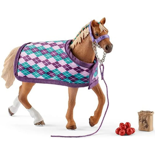 Schleich® 42360 Horse Club Englisches Vollblut mit Decke