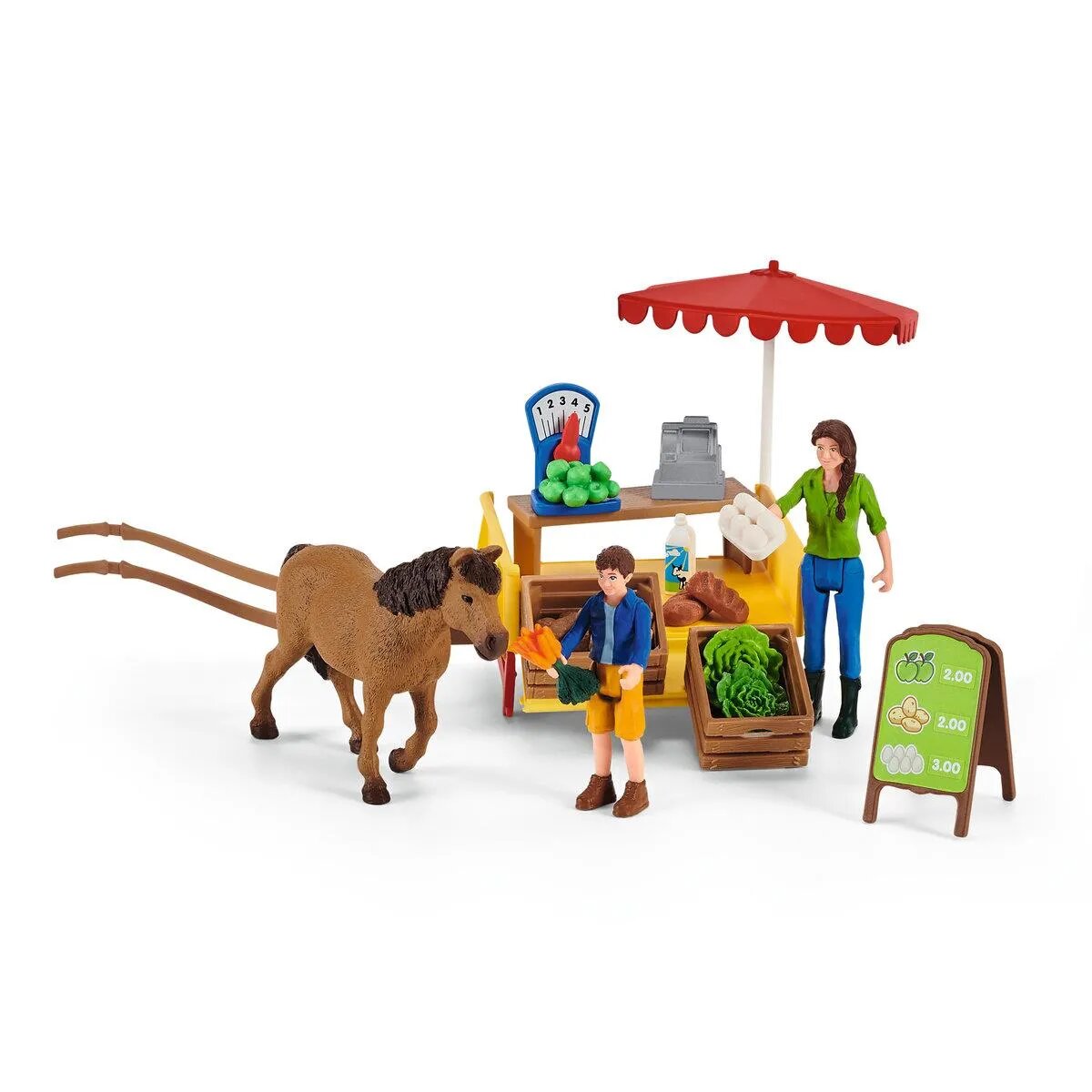 Schleich® 42528 Farm World Mobiler Farm Stand