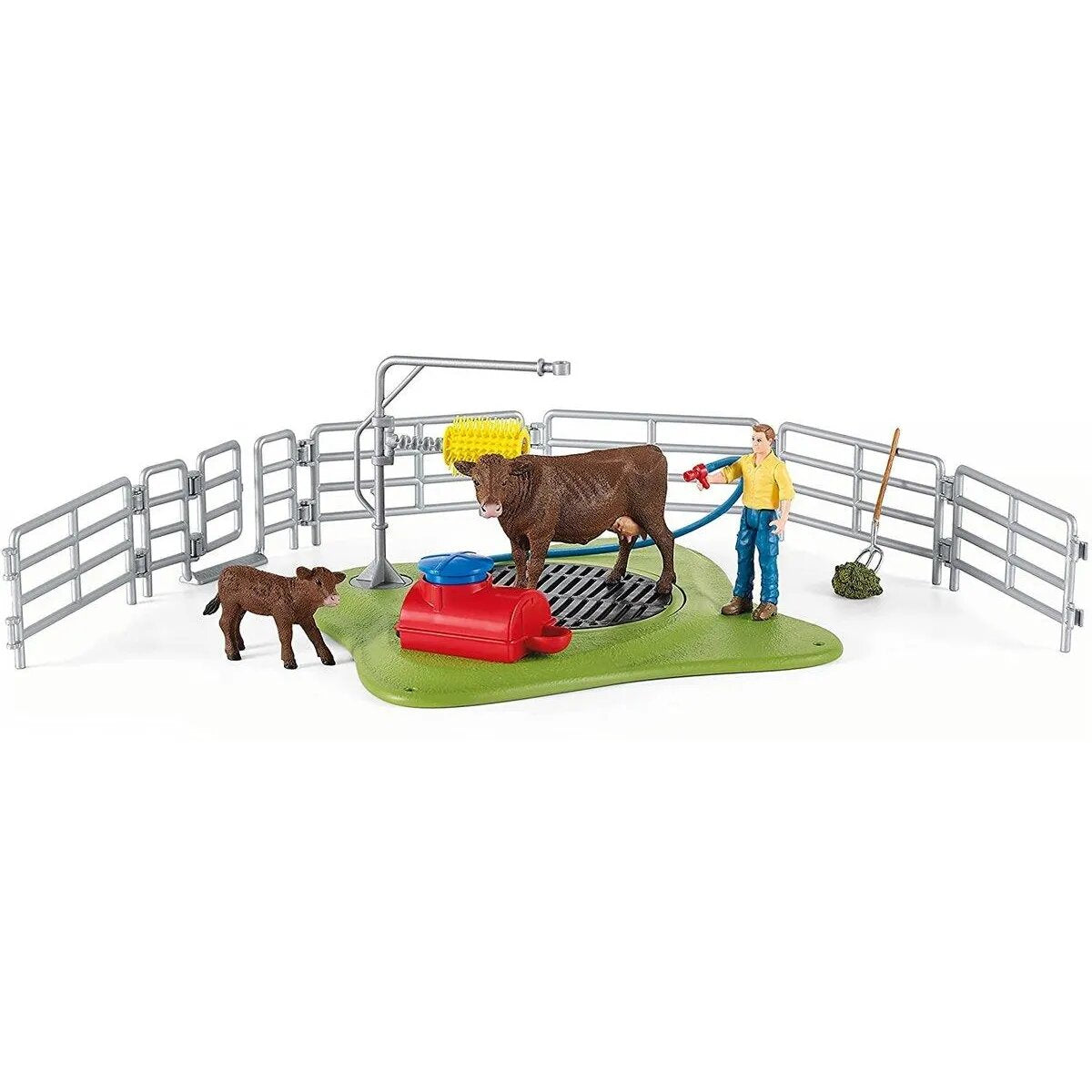 Schleich® 42529 Farm World Kuh Waschstation