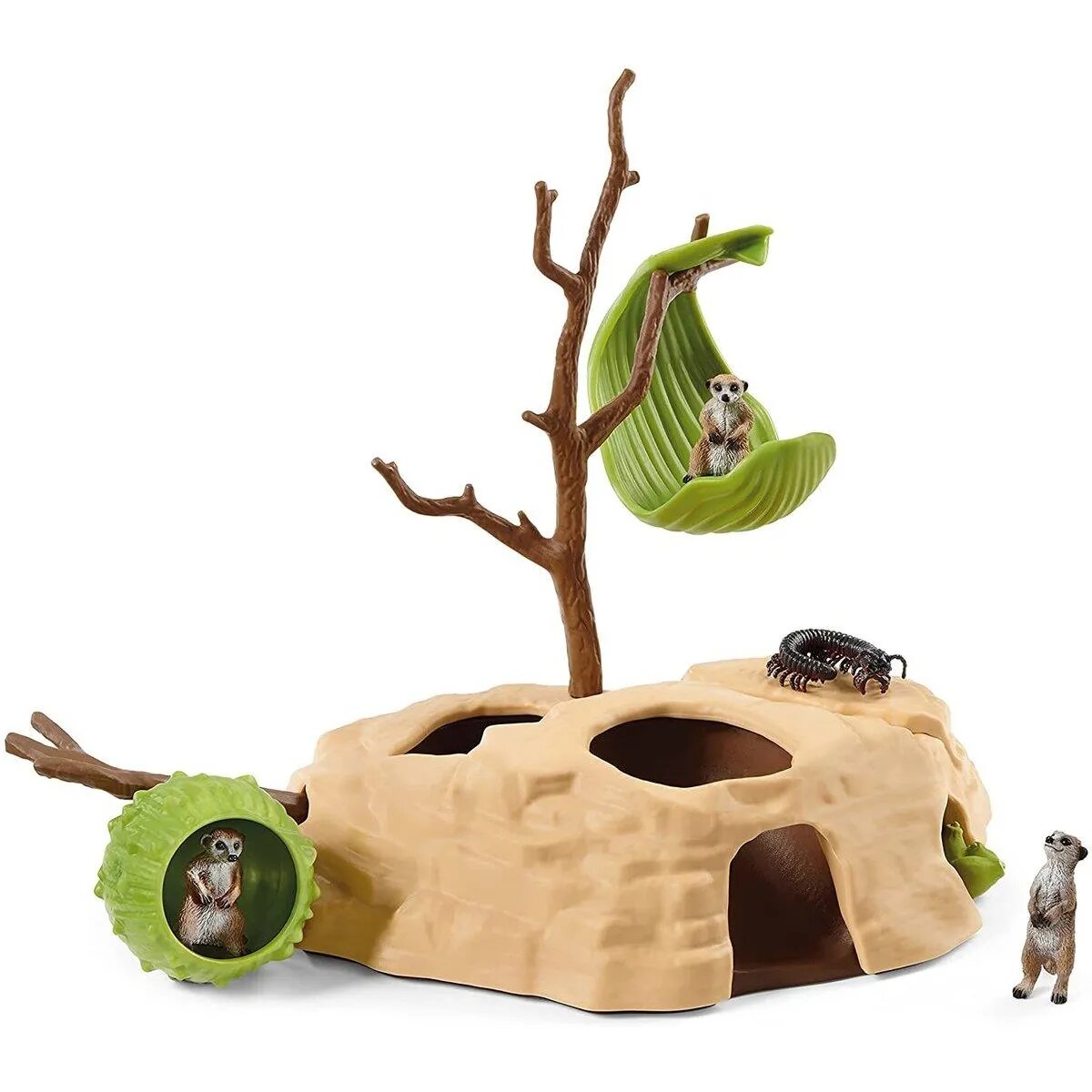 Schleich® 42530 Wild Life Erdmännchen Hügel