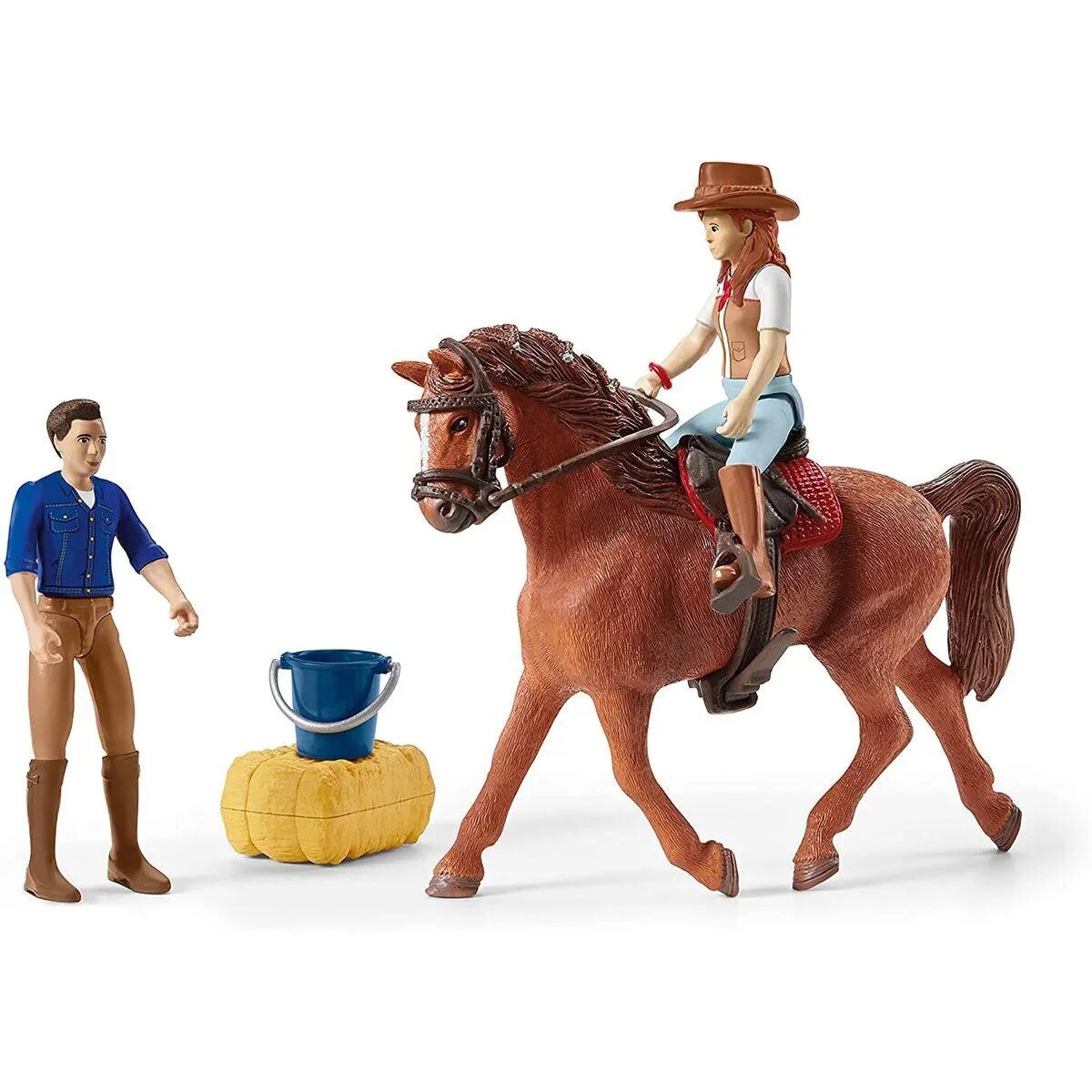 Schleich® 42535 Horse Club Abenteuer mit Auto und Pferdeanhänger