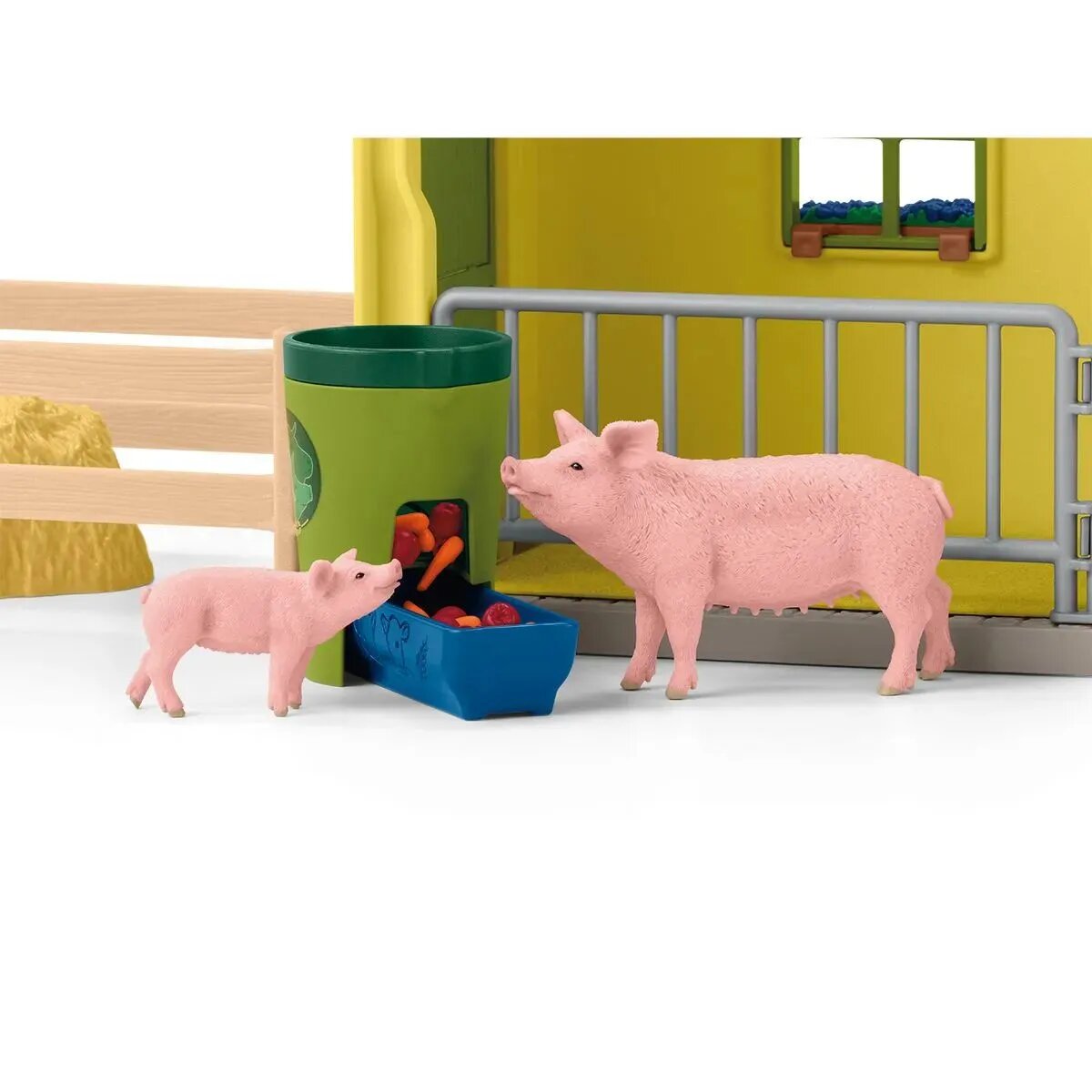 Schleich® 42605 Farm World - Großer Stall mit Tieren und Zubehör