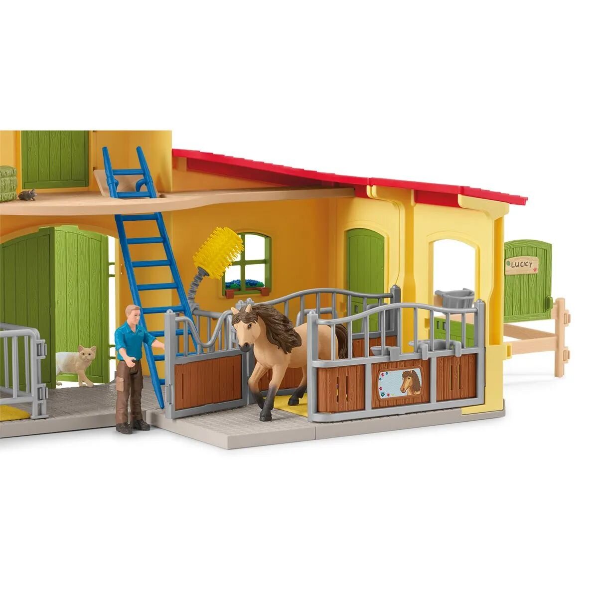 Schleich® 42609 Farm World - Ponybox mit Islandpferd Hengst