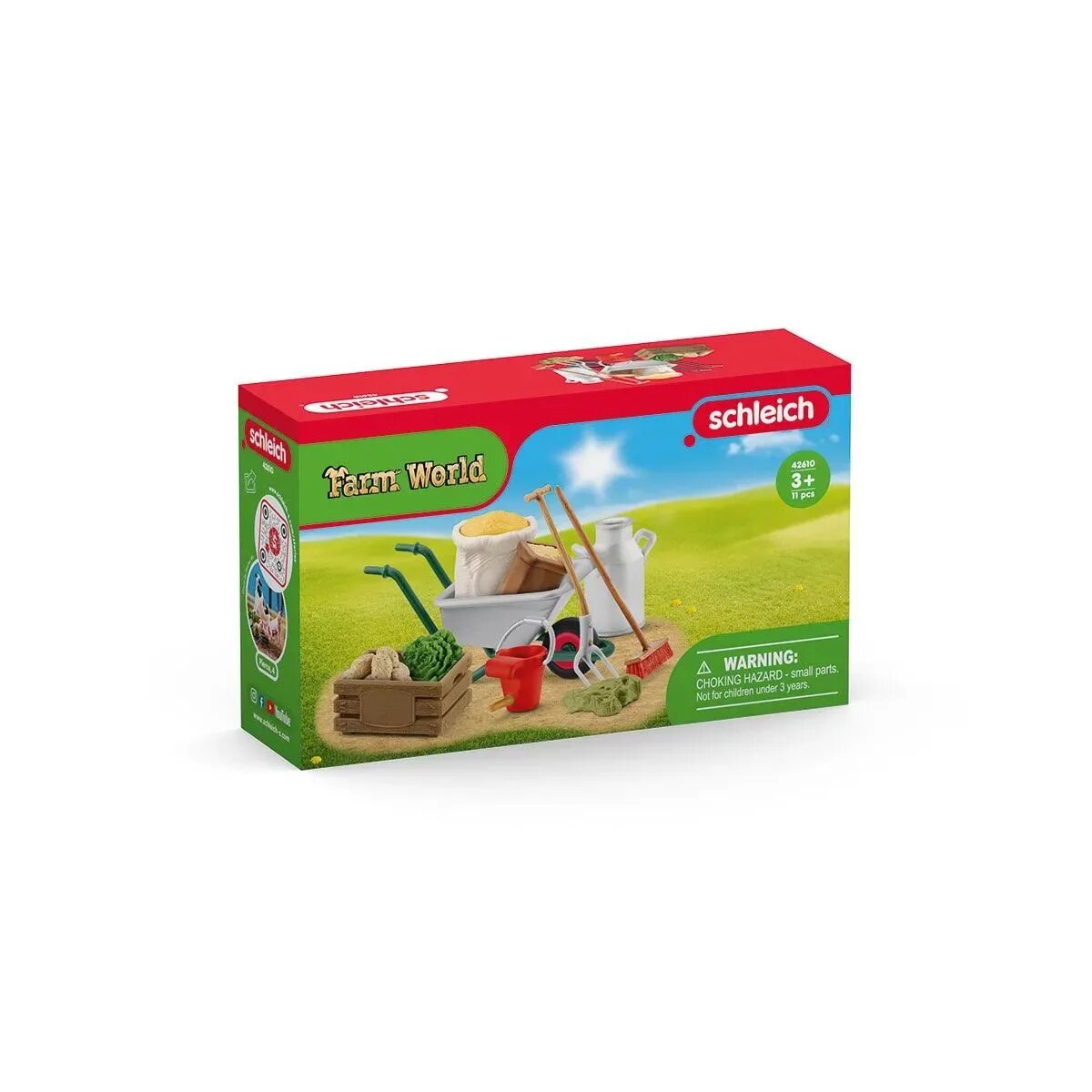 Schleich® 42610 Farm World - Stallpflege Zubehör