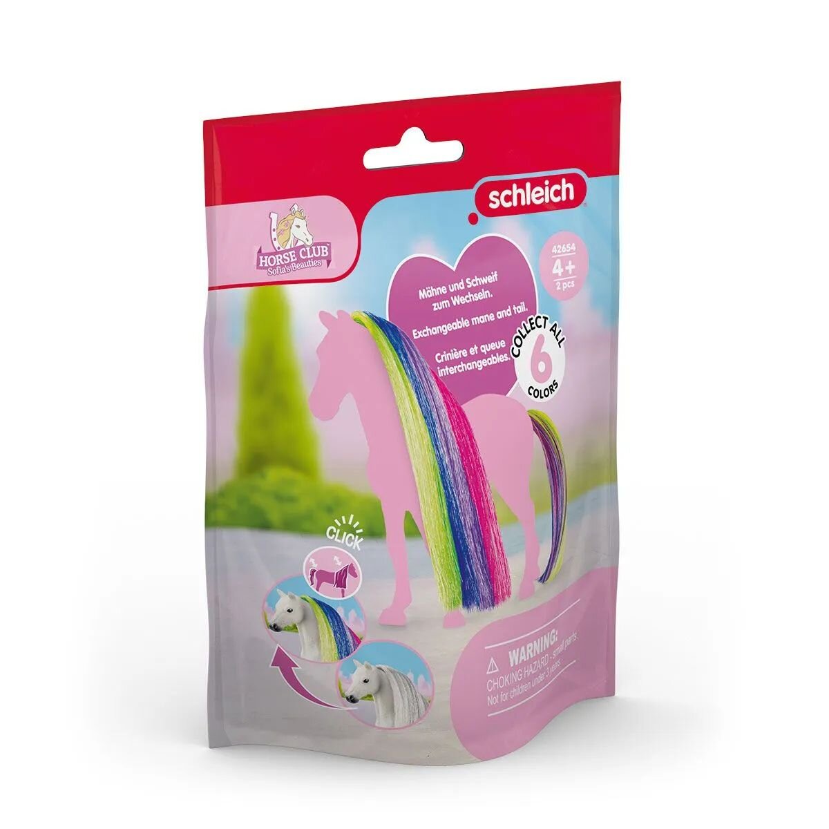 Schleich® 42654 Horse Club - Sofias Beauties Haare Beauty Horses Rainbow