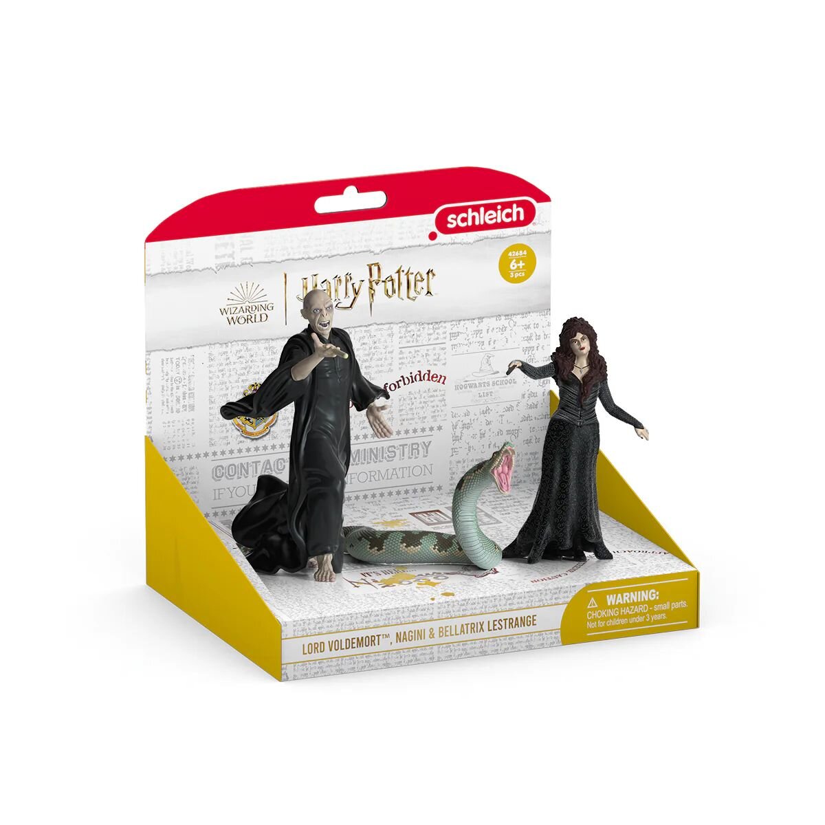 Schleich® 42684 Wizarding World™ Harry Potter™ - Lord Voldemort™, Nagini & Bellatrix Lestrange