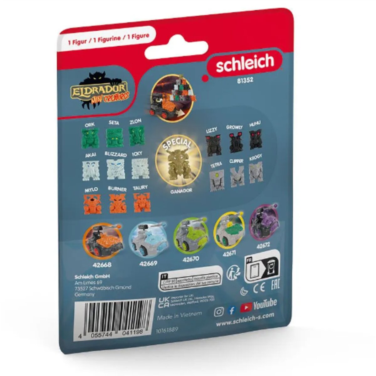 Schleich® 70653 Eldrador® Mini Creatures Serie 5, 1 Stück, sortiert