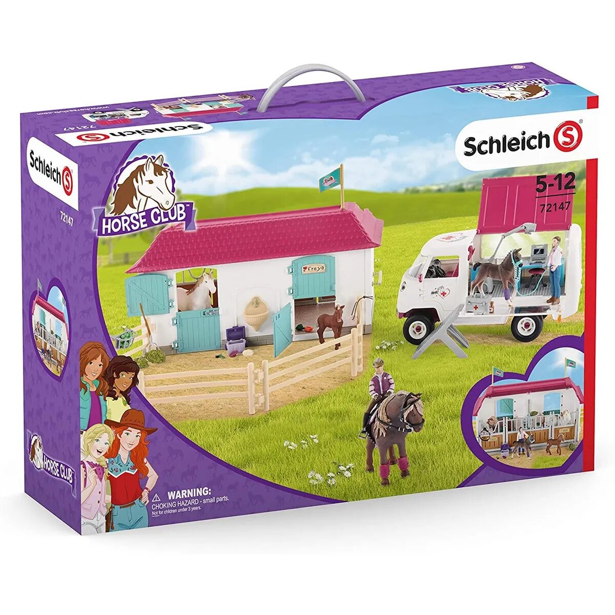 Schleich® 72147 Spielset - Tierarztbesuch im Stall, limitiert