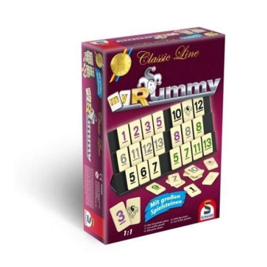 Schmidt Spiele Classic Line, MyRummy®, mit großen Spielfiguren