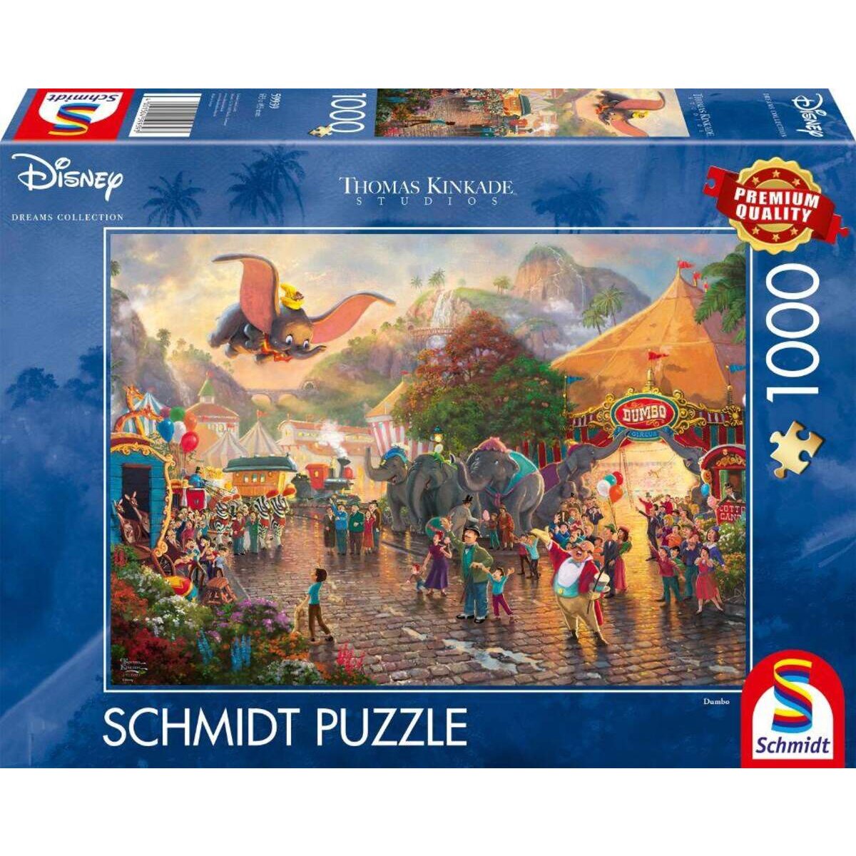 Schmidt Spiele Puzzle - Disney, Dumbo - 1000 Teile