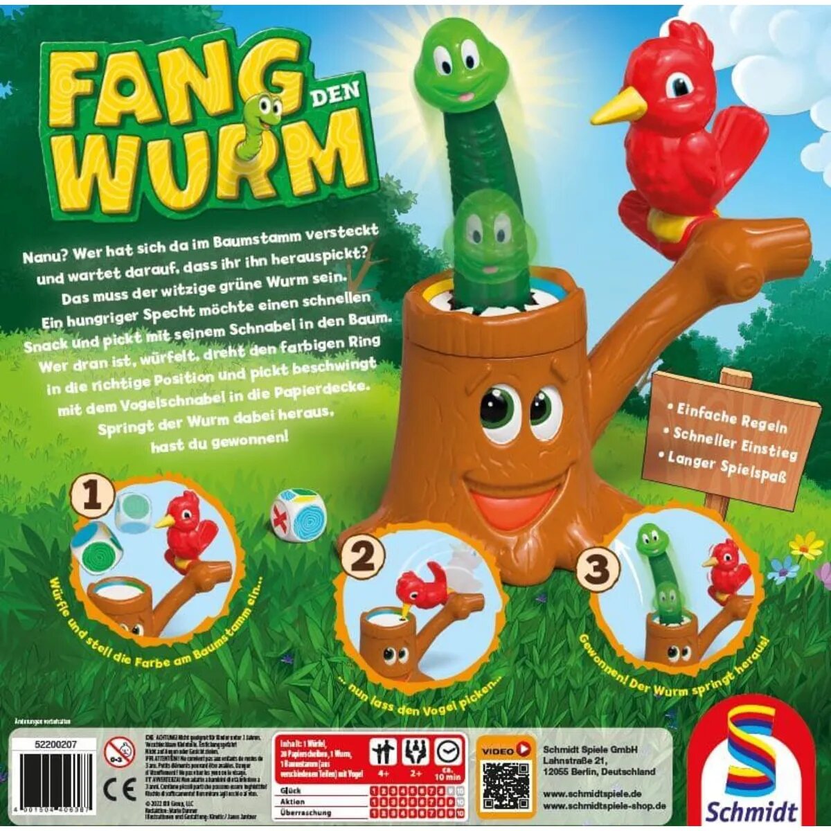 Schmidt Spiele Fang den Wurm