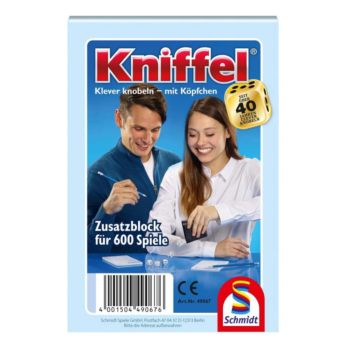 Schmidt Spiele Kniffelblock