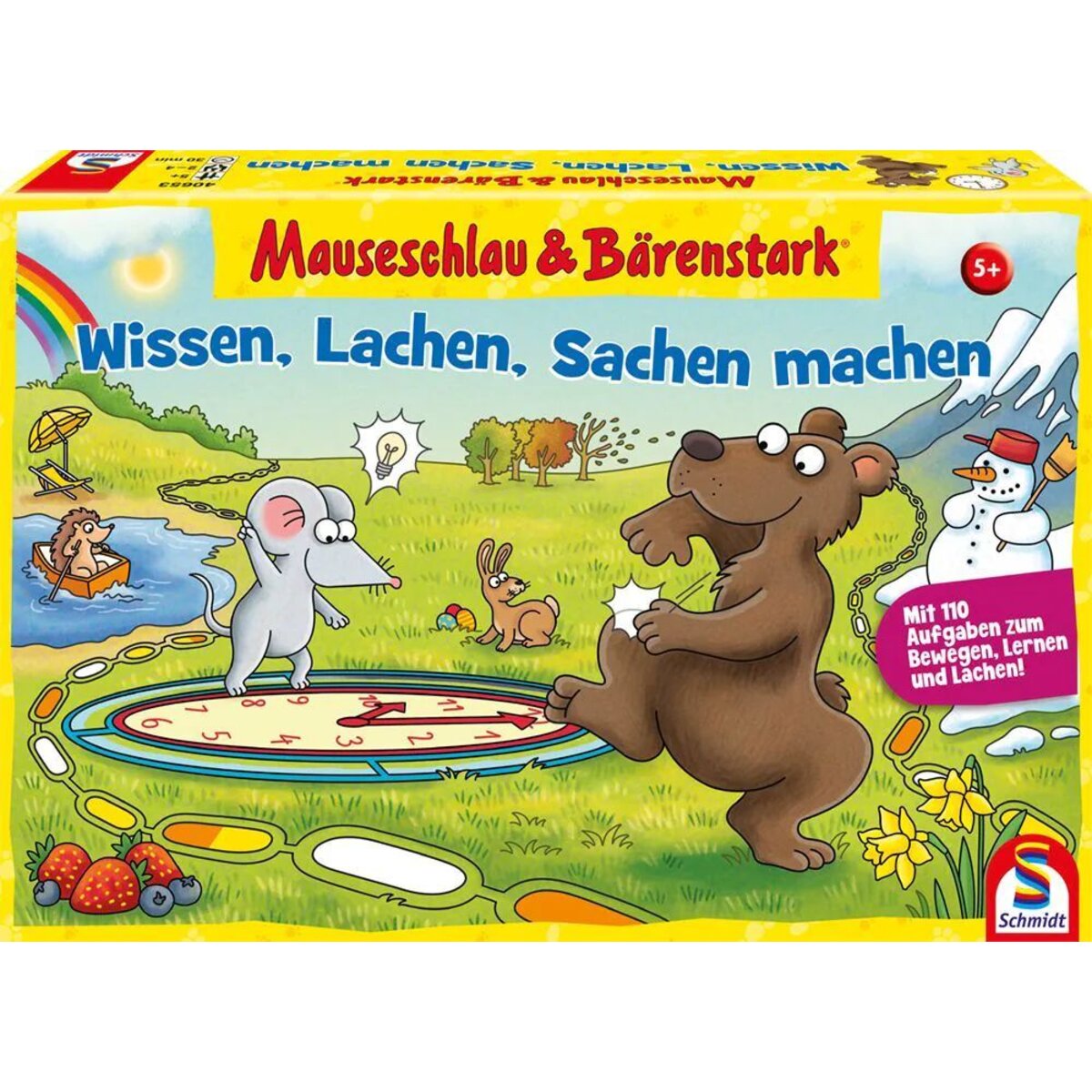 Schmidt Spiele Mauseschlau & Bärenstark, Wissen, Lachen, Sachen Machen