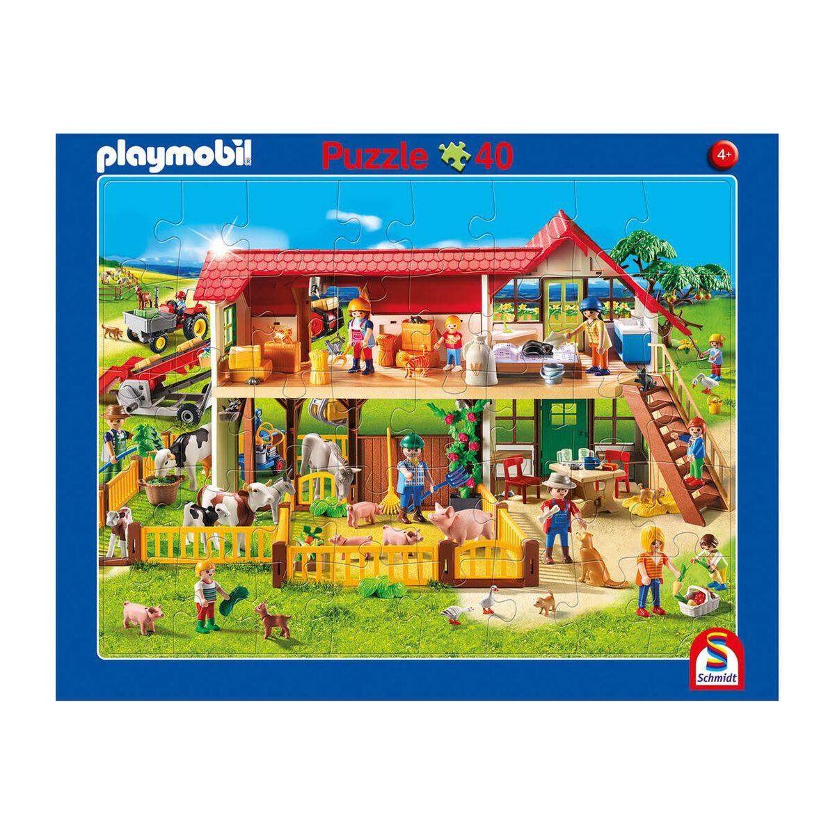 Schmidt Spiele Puzzle - PLAYMOBIL® Puzzle, 2er Set