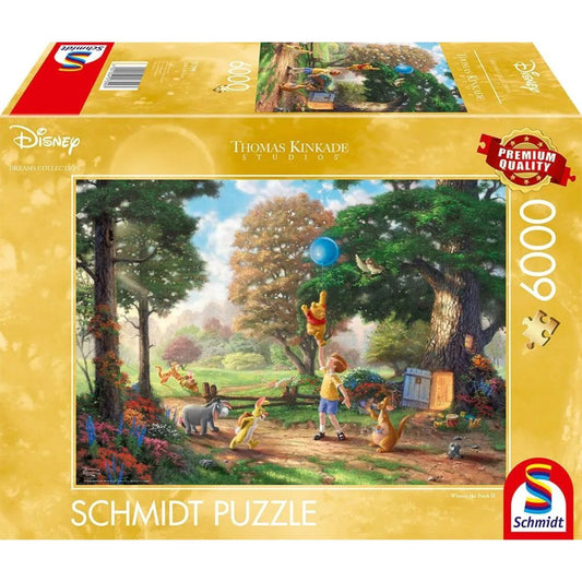 Schmidt Spiele Puzzle - Thomas Kinkade: Disney - Winnie Pooh II, 6.000 Teile