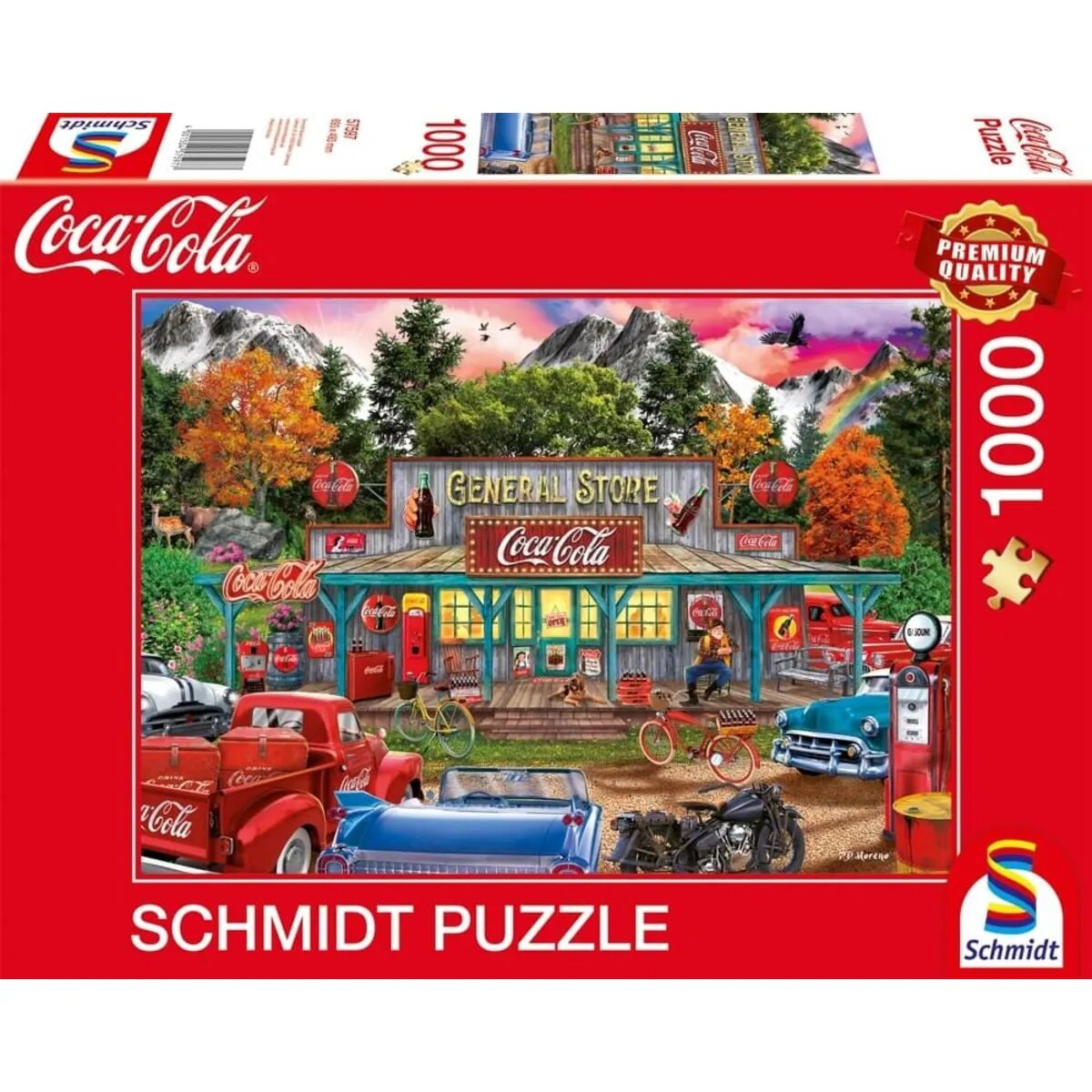 Schmidt Spiele Puzzle - Coca Cola - Store, 1000 Teile