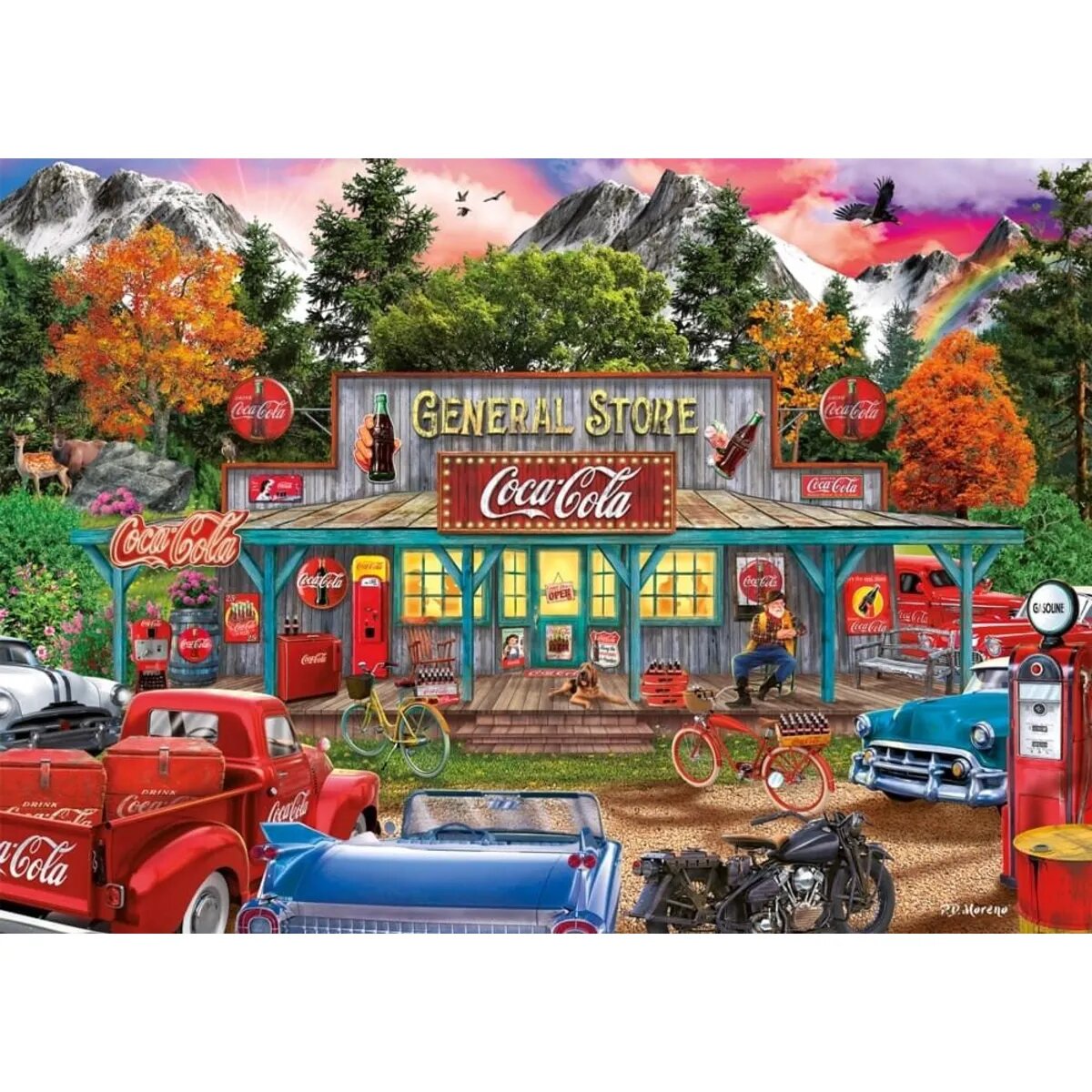 Schmidt Spiele Puzzle - Coca Cola - Store, 1000 Teile