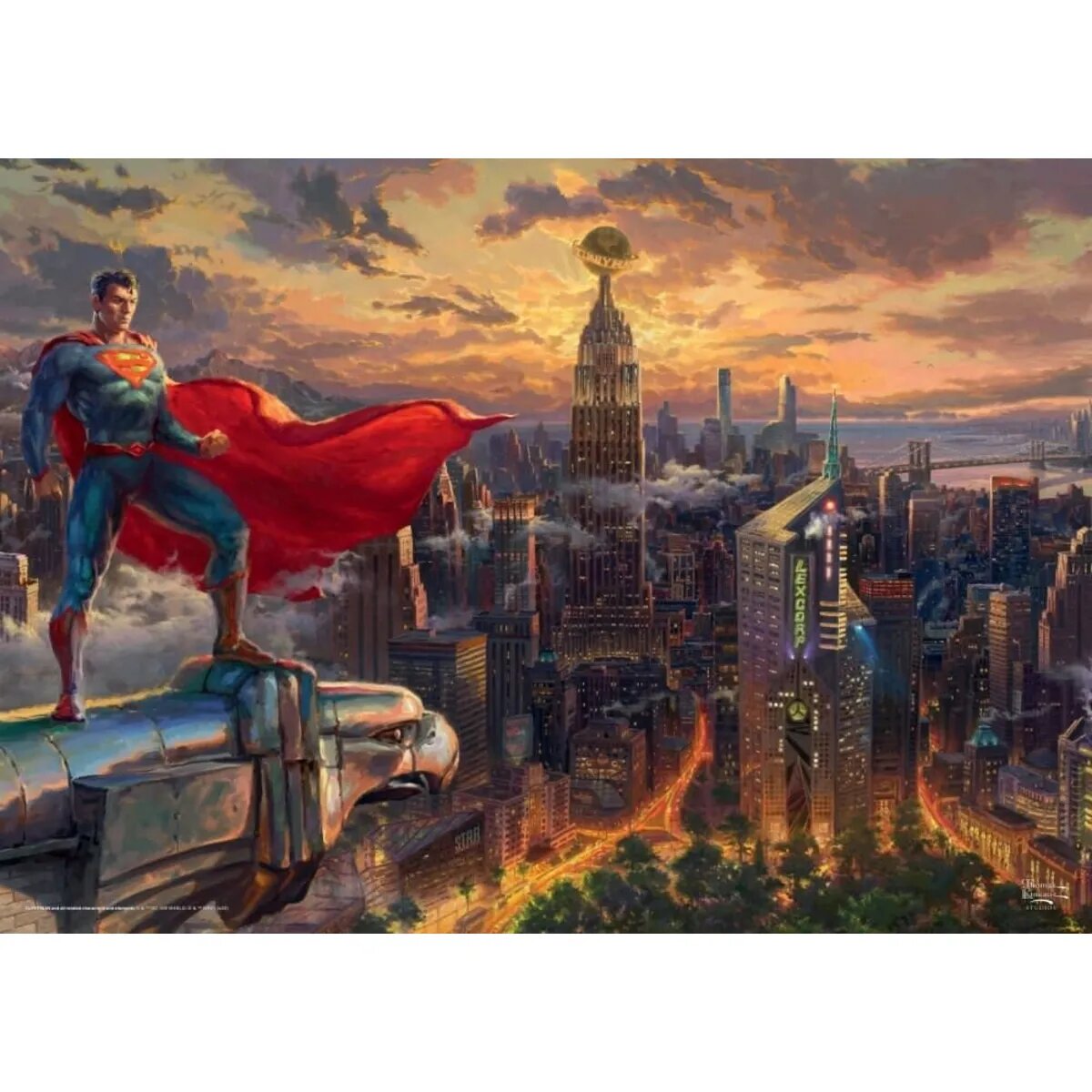 Schmidt Spiele Puzzle - Superman, Protector of Metropolis, 1000 Teile