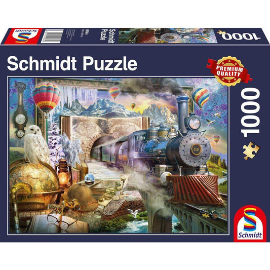 Schmidt Spiele Puzzle - Magische Reise, 1000 Teile