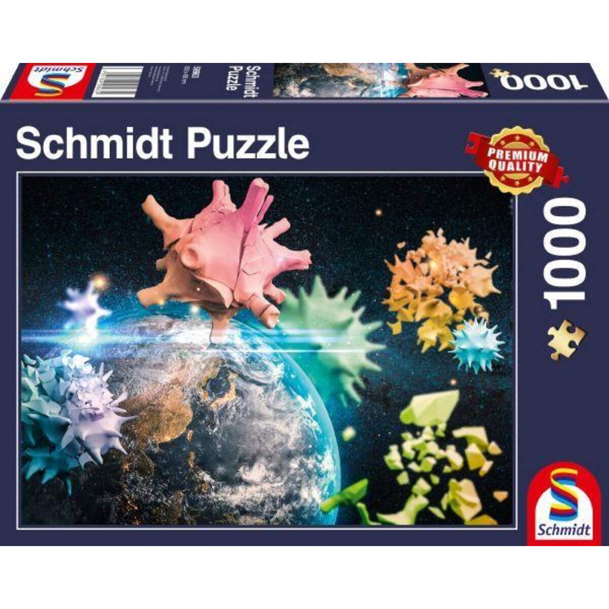 Schmidt Spiele Puzzle - Planet Erde 2020 1000 Teile